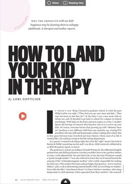 Reading In Magazine