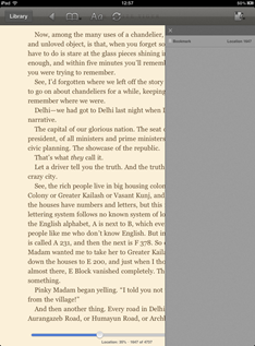Setting bookmarks