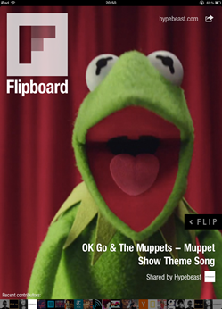 Flipboard Splash Screen