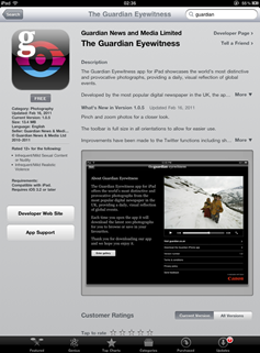 The Guardian Eyewitness on App Store