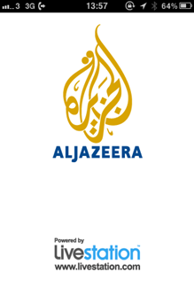 Al Jazeera iPhone App Splash Screen