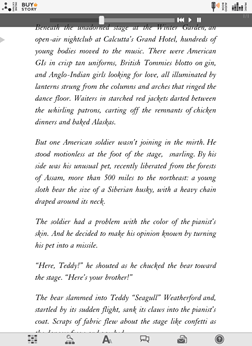 The Atavist with Audio Turned On