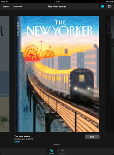 New Yorker Cover View