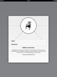 McSweeney's Create An Account
