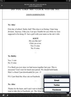 McSweeney's Internet Tendency Article