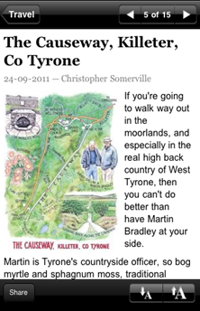 Irish Independent iPhone Article View