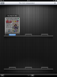 Irish Independent iPad App