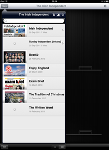 Irish Independent iPad App