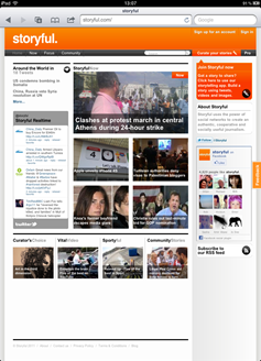 Storyful main page