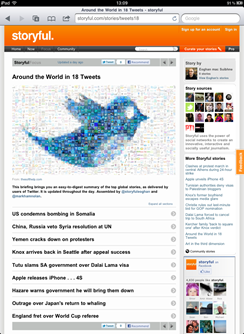 Storyful "Around the World in 18 Tweets"