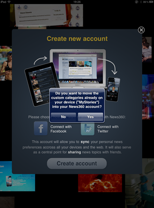 news360 Account Creation