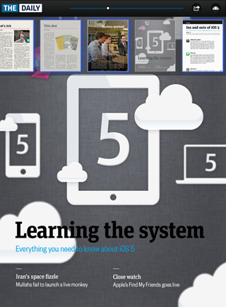 The Daily Page Navigation View