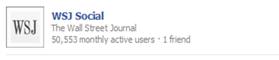 WSJ Social Users