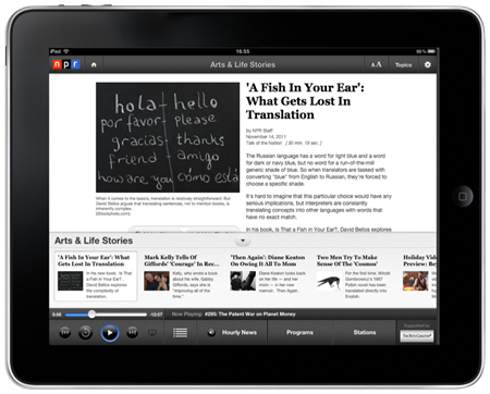 NPR Article View