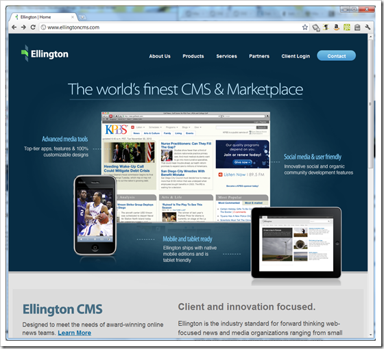 Ellington CMS