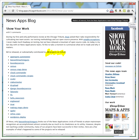 Chicago Tribune News Apps