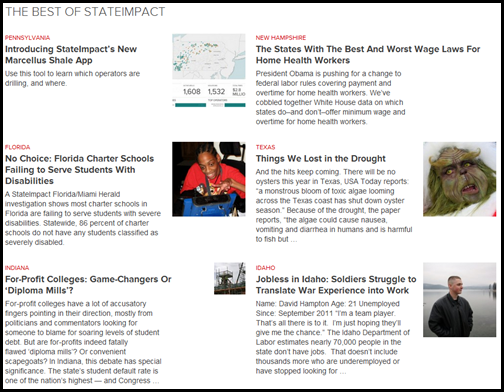 NPR's StateImpact