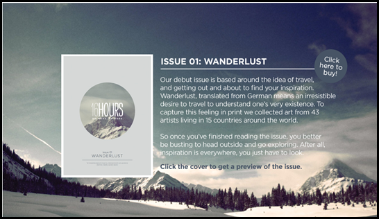 16HOURS Magazine