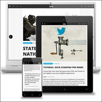 Idea magazine on other devices